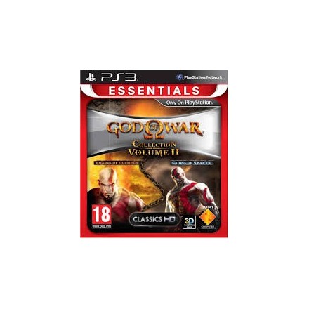 GOD OF WAR Collection Volume II PS3 GAMES ESSENTIALS Used-Μεταχειρισμένο