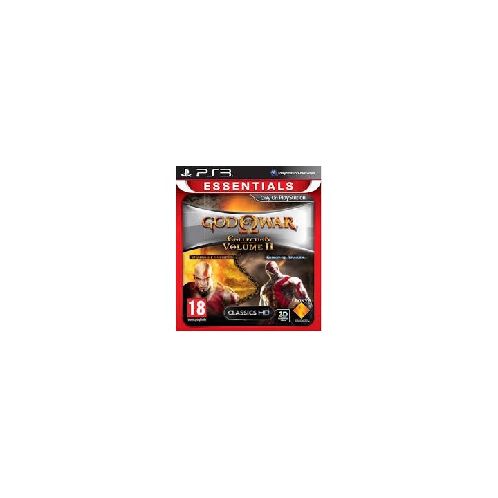 GOD OF WAR Collection Volume II PS3 GAMES ESSENTIALS Used-Μεταχειρισμένο