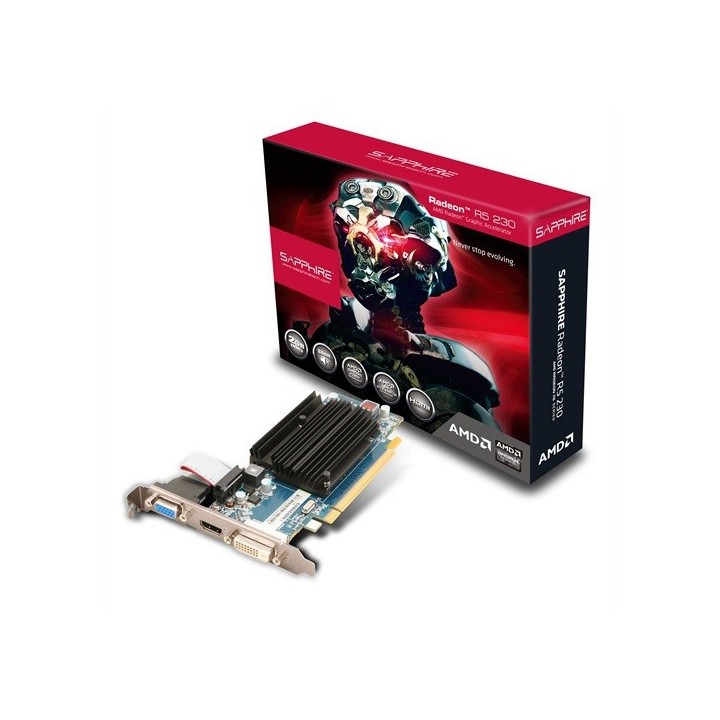 SAPPHIRE VGA PCI-E ATI R5 230 (11233-02-20G)