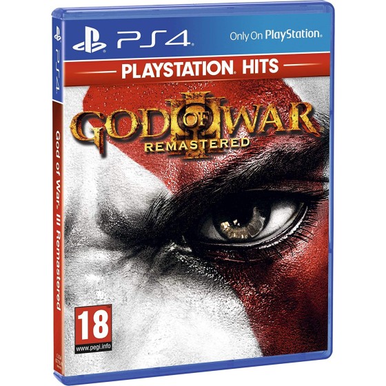 GOD OF WAR 3 REMASTERED HITS PS4 GAMES Used-Μεταχειρισμένο(CUSA-01715/EXP)