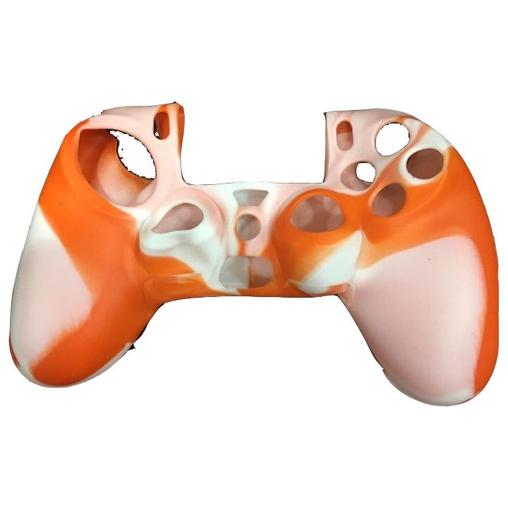 Silicone Case Orange/White PS4 CONTROLLER