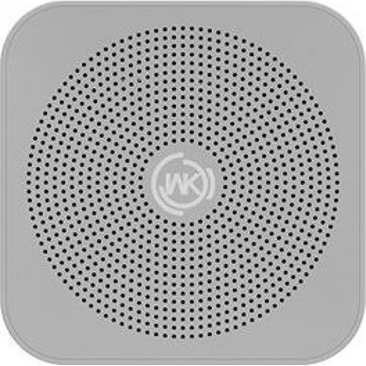 Speaker BT WK SP-100 White στερεοφωνικό φορητό ηχείο συμβατό με Smartphone & Tablet﻿ με σύνδεση bluetooth