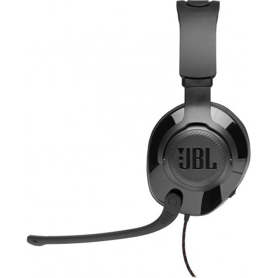JBL Quantum 200, Over-Ear Wired Gaming Headset (Black)