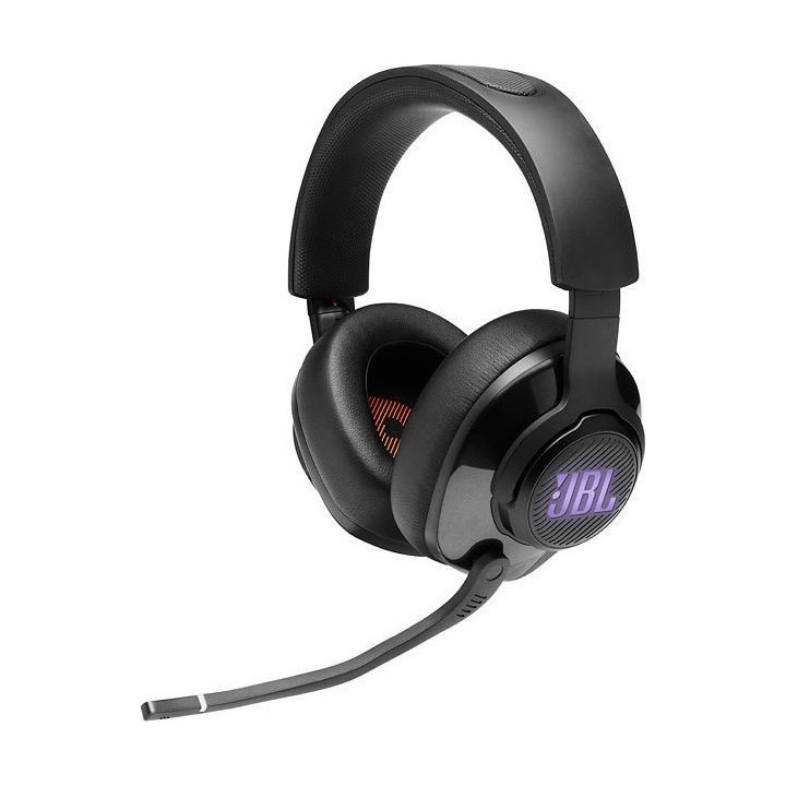 JBL Quantum 400 Over-Ear Wired Gaming Headset Surround RGB Black