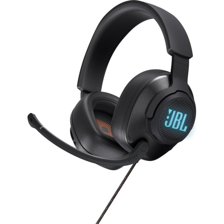JBL Quantum 400 Over-Ear Wired Gaming Headset Surround RGB Black