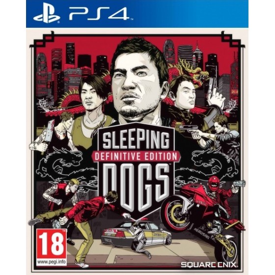 Sleeping Dogs Definitive Edition PS4 GAMES (CUSA-01004)