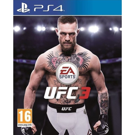 UFC 3 PS4 GAMES Used-Μεταχειρισμένο(CUSA-06534)