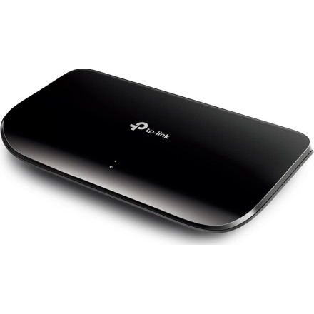 SWITCHER TP-LINK GIGABIT 8 PORT 10/100M/1000M TL-SG1008D V8
