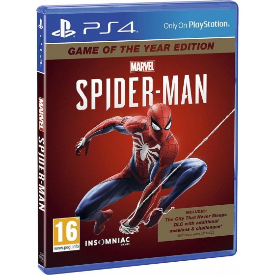 Marvel's Spider-Man - Game of the Year Edition PS4 GAMES(ΕΛΛΗΝΙΚΗ ΜΕΤΑΦΡΑΣΗ) MENOY KAI ΥΠΟΤΙΤΛΟΙ
