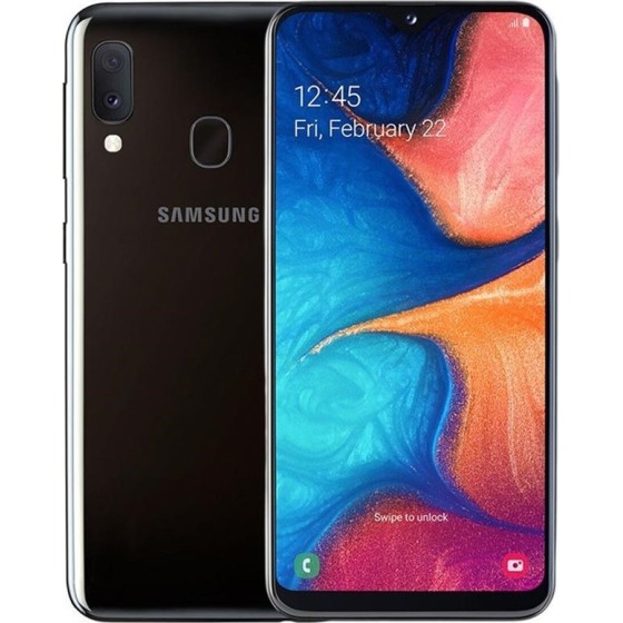Samsung Galaxy A20e (SM-A202F 2019) 4G 32GB (3GB Ram) Dual-Sim Black EU