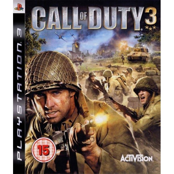 Call of Duty 3 PS3 GAMES