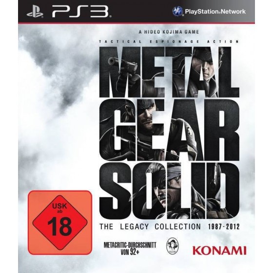 Metal Gear Solid: The Legacy Collection PS3 GAMES