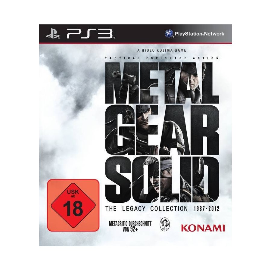 Metal Gear Solid: The Legacy Collection PS3 GAMES