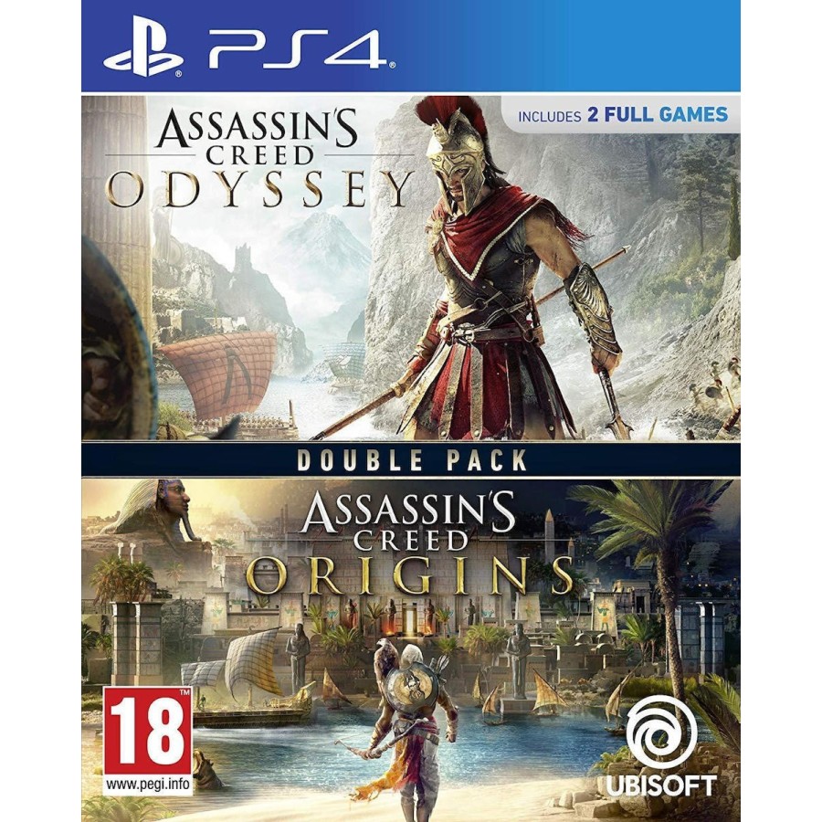 Assassin's Creed Origins / Assassin's Creed Odyssey Double Pack PS4 GAMES