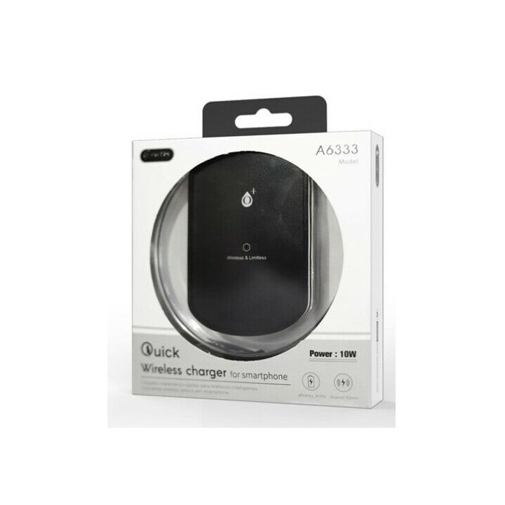 Ασύρματο φορτιστή  Oneplus A6333 , Qi, 5V/1.0A Χρώμα Μαύρο