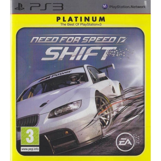 Need For Speed Shift (Platinum) PS3 GAMES Used-Μεταχειρισμένο(BLES-00681/P)
