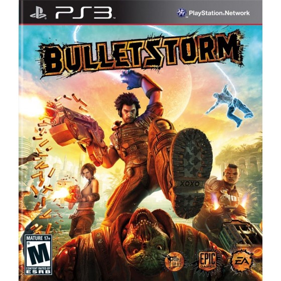 BULLETSTORM PS3 GAMES (BLES-01134) Used-Μεταχειρισμένο