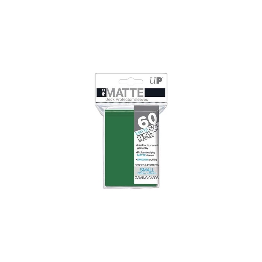 SOLID GREEN SMALL PRO ΜΑΤΤΕ DECK PROTECTOR 60-CT