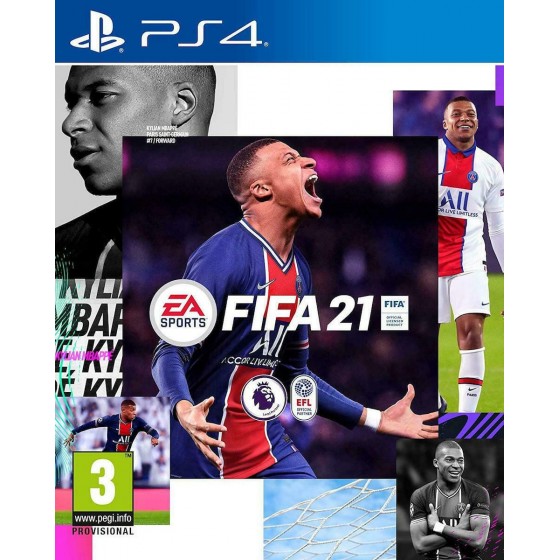 Fifa 21 ( PS5 Compatible ) PS4 GAMES Used-Μεταχειρισμένο(CUSA-19623)