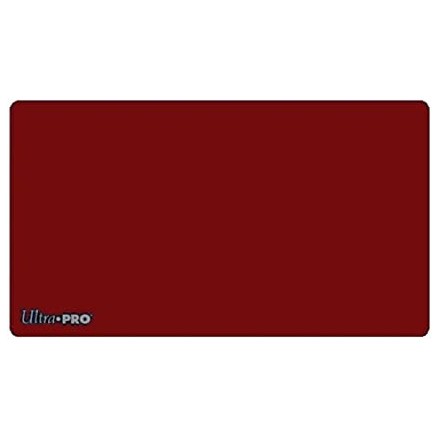 RED PLAIN PLAYMAT WITH LOGO