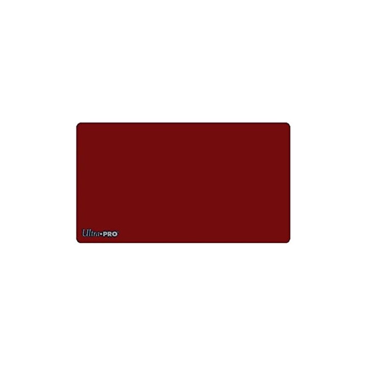 RED PLAIN PLAYMAT WITH LOGO