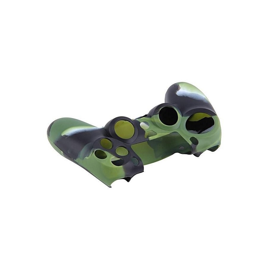 Silicone Case Skin Army Green(Πράσινο-Μαυρο) Κάλυμμα Σιλικόνης Χειριστηρίου - PS4 Controller