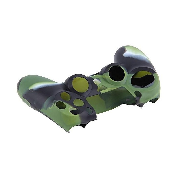 Silicone Case Skin Army Green(Πράσινο-Μαυρο) Κάλυμμα Σιλικόνης Χειριστηρίου - PS4 Controller