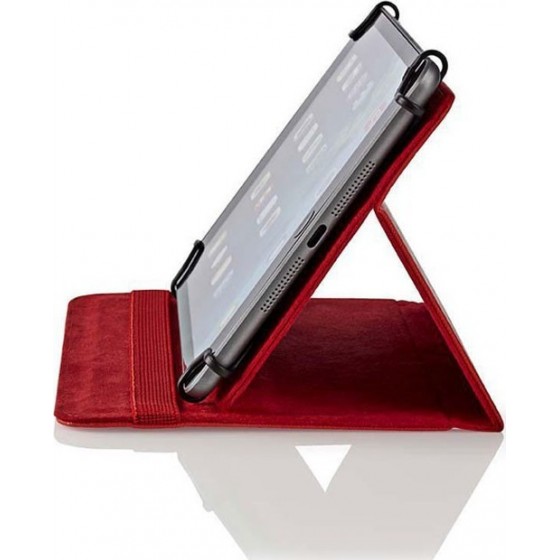 NEDIS TCVR10100RD Tablet Folio Case 10" Universal Red