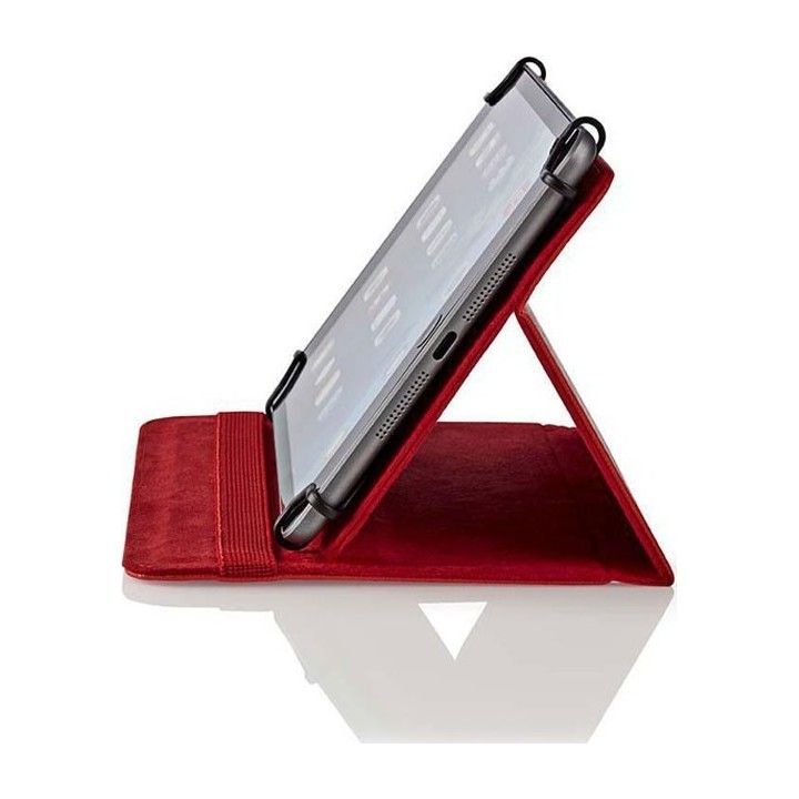 NEDIS TCVR10100RD Tablet Folio Case 10" Universal Red