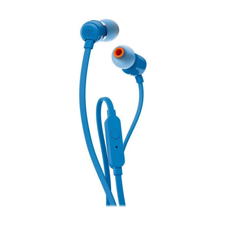 JBL T110 Ενσύρματα Ακουστικά In-Ear Με Πλήκτρο Ελέγχου Και Μικρόφωνο Για Handsfree Κλήσεις χρώμα blue
