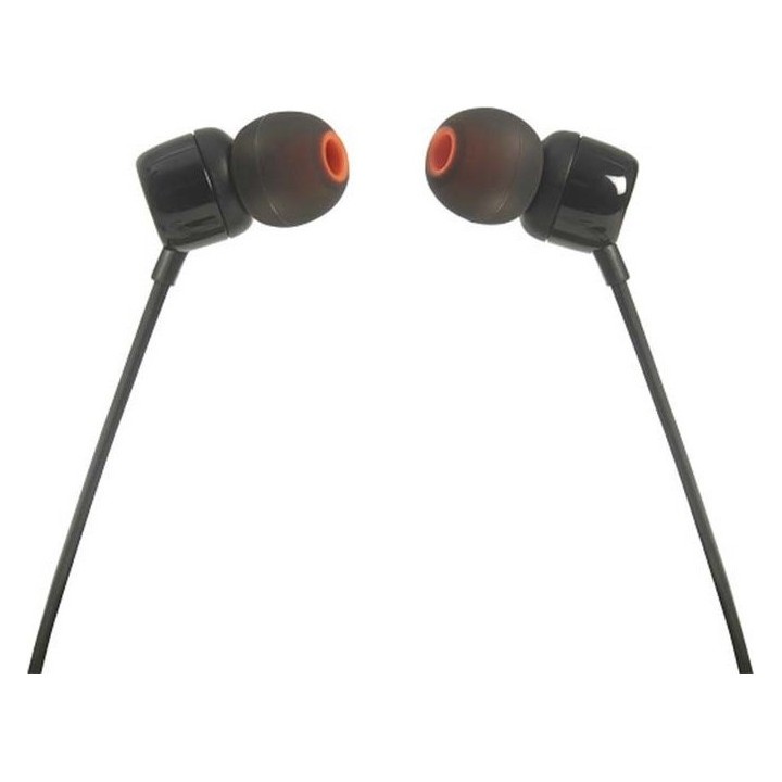 JBL T110 Ενσύρματα Ακουστικά In-Ear Με Πλήκτρο Ελέγχου Και Μικρόφωνο Για Handsfree Κλήσεις black