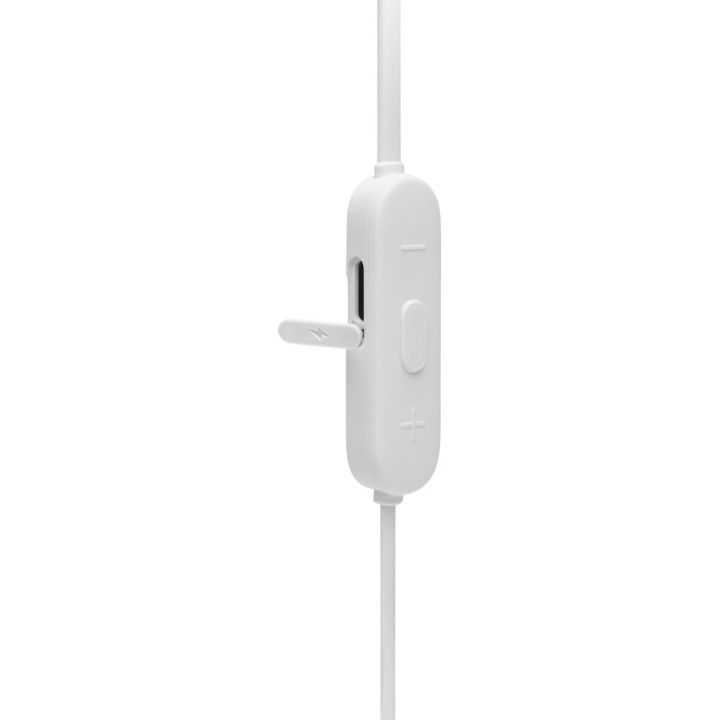 JBL Tune 215BT, Wireless EarBuds 3-button Mic/Remote - White (JBLT215BTWHT)
