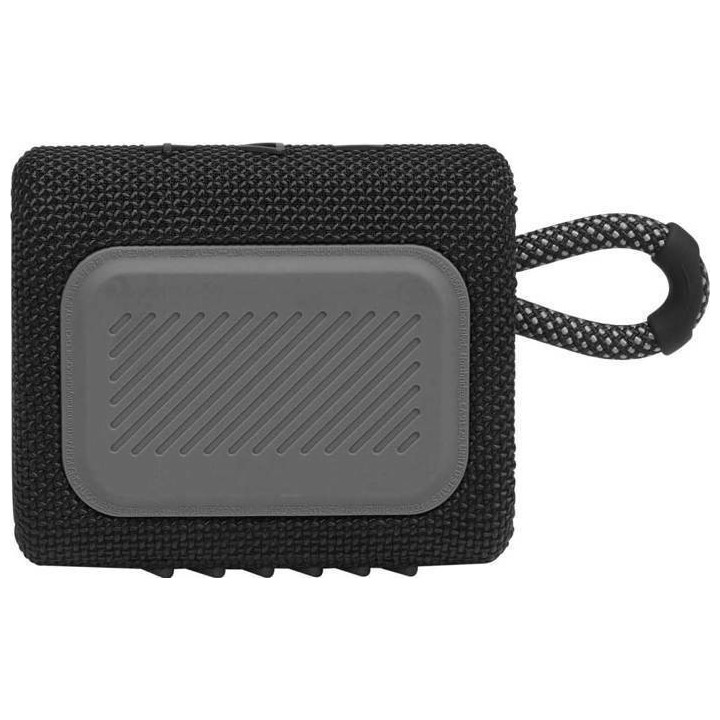 JBL Go3 Bluetooth Speaker - Αδιάβροχο Ασύρματο Ηχείο - Black (JBLGO3BLK)