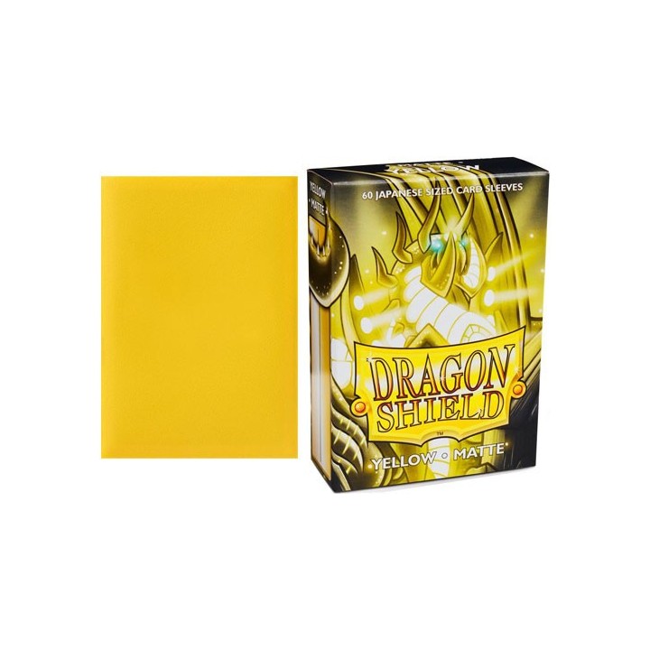 DRAGON SHIELD YELLOW JAPAN MATTE