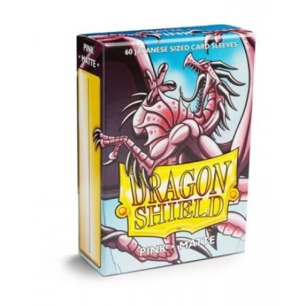 DRAGON SHIELD PINK JAPAN MATTE 60CT