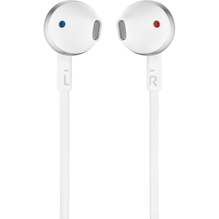 JBL Tune 205 Earbuds Handsfree με Βύσμα 3.5mm Ασημί