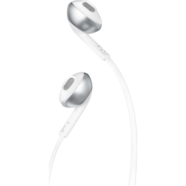 JBL Tune 205 Earbuds Handsfree με Βύσμα 3.5mm Ασημί