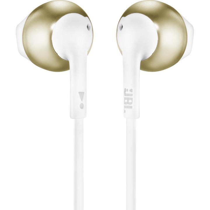 JBL Tune 205 Earbuds Handsfree με Βύσμα 3,5mm Χρυσό