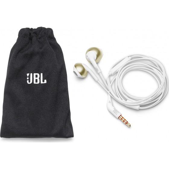JBL Tune 205 Earbuds Handsfree με Βύσμα 3,5mm Χρυσό