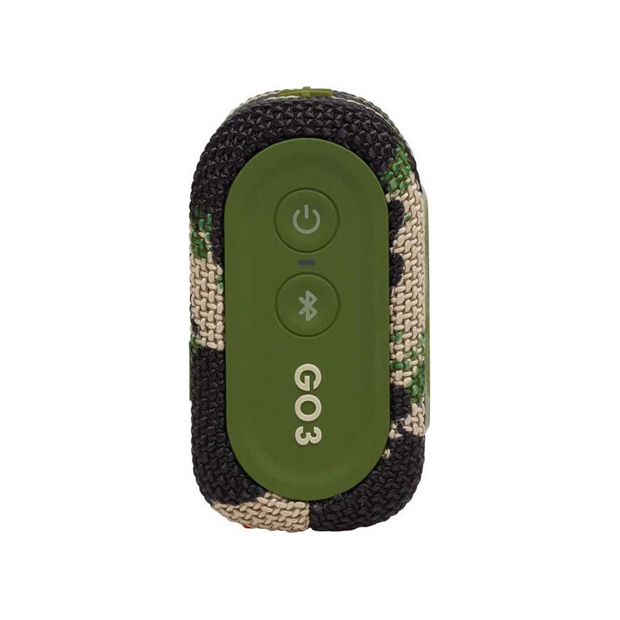 JBL GO3 Portable Bluetooth Speaker Waterproof IP67 - Squad (JBLGO3SQUAD) Χακί