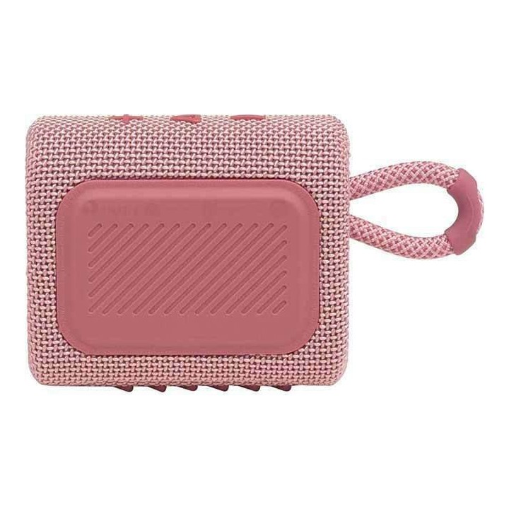 JBL GO3, Portable Bluetooth Speaker, Waterproof IP67, - Pink (JBLGO3PINK) Χρώμα Ρόζ