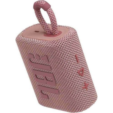 JBL GO3, Portable Bluetooth Speaker, Waterproof IP67, - Pink (JBLGO3PINK) Χρώμα Ρόζ