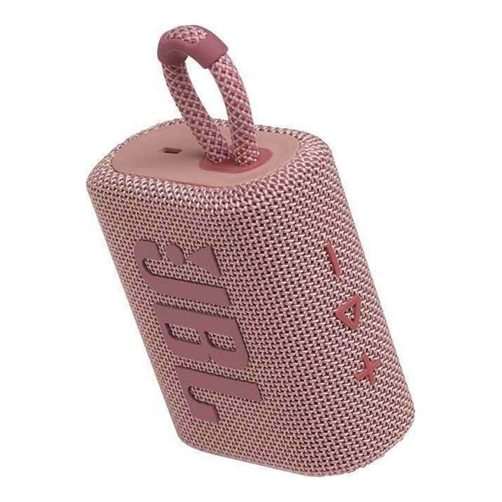 JBL GO3, Portable Bluetooth Speaker, Waterproof IP67, - Pink (JBLGO3PINK) Χρώμα Ρόζ