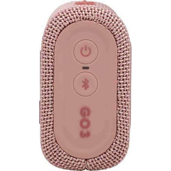 JBL GO3, Portable Bluetooth Speaker, Waterproof IP67, - Pink (JBLGO3PINK) Χρώμα Ρόζ