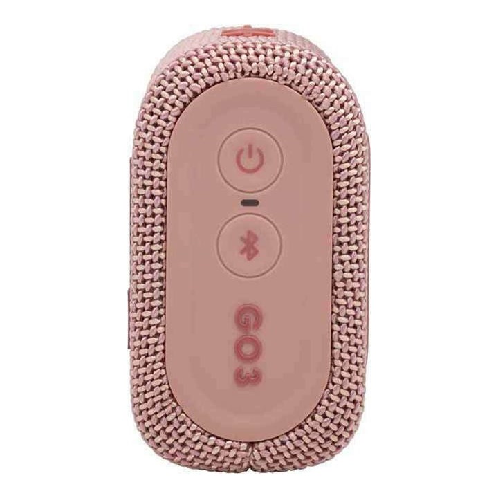 JBL GO3, Portable Bluetooth Speaker, Waterproof IP67, - Pink (JBLGO3PINK) Χρώμα Ρόζ