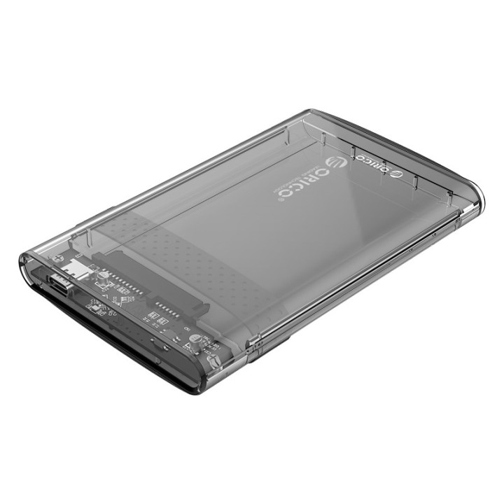 ORICO εξωτερική θήκη για 2.5" HDD 2139C3, USB 3.1, 10Gbps, 4TB, διάφανη
