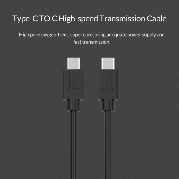 ORICO εξωτερική θήκη για 2.5" HDD 2139C3, USB 3.1, 10Gbps, 4TB, διάφανη