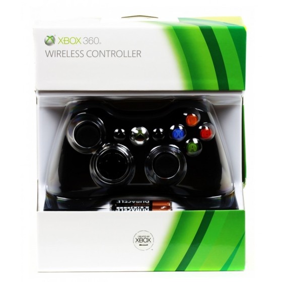 Ασύρματο Χειριστήριο - Black Wireless Controller for Xbox 360 OEM