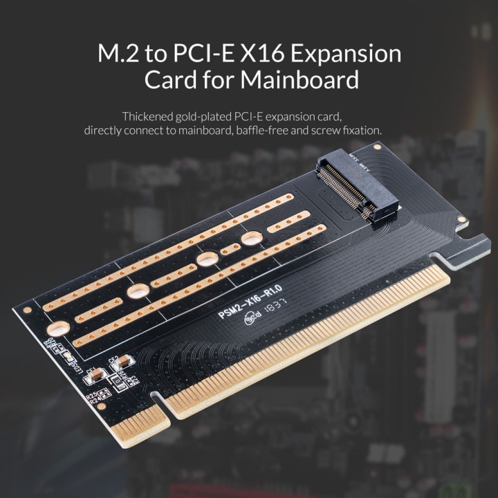ORICO κάρτα επέκτασης PCI-e x16 σε NVMe M.2 M-key PSM2