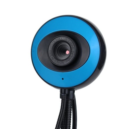 Webcam Kisonli PC-12, Microphone, 480p, Black - 3045